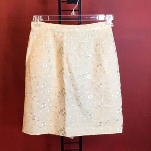 NWOT TALBOTS PETITES LINEN SKIRT SIZE 8